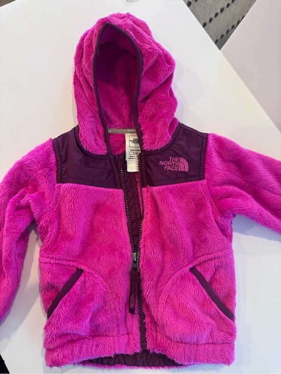 The North Face Other - The North Face Pink Fuzzy Hooded Jacket
Infant size 6mo